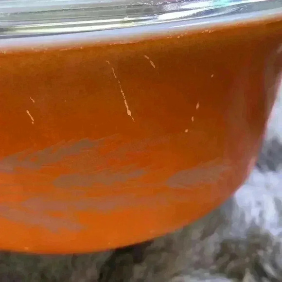 Pyrex Vintage 1980's Autumn Harvest Wheat Serving Casserole  Dish 472-B - Picture 12 of 16